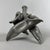 Modern Vintage Pewter Cornucopia Sculpture Vase, 1950s For Sale - Image 3 of 11