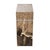 Not Yet Made - Made To Order "Amendola" Side Table With Bronze & Special Textured Bronze, Handmade For Sale - Image 5 of 5