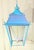 Antique Restored Copper & Brass Hanging Lantern, Hexagonal/Square Fixture For Sale In Miami - Image 6 of 14