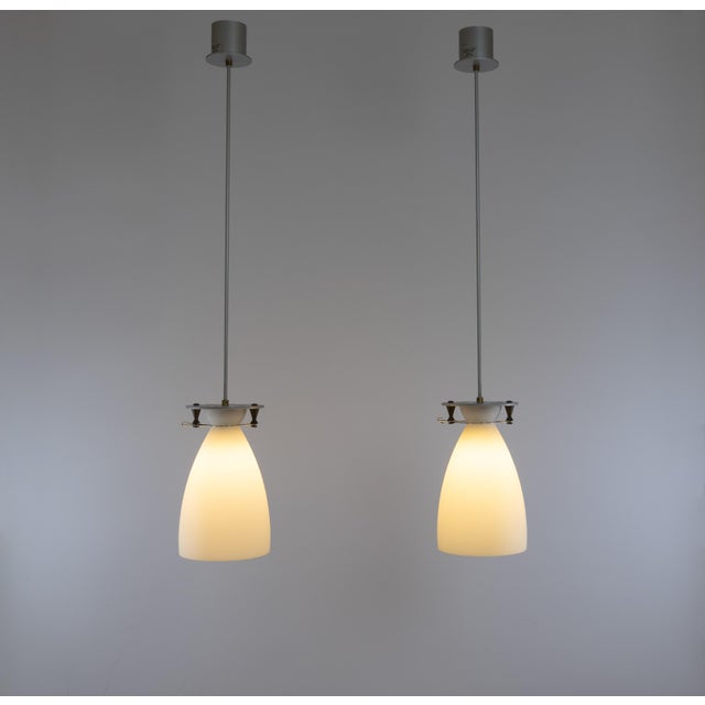 Franceschina Pendants by Umberto Riva for Fontana Arte, 1980s, Set of 2 For Sale - Image 13 of 13