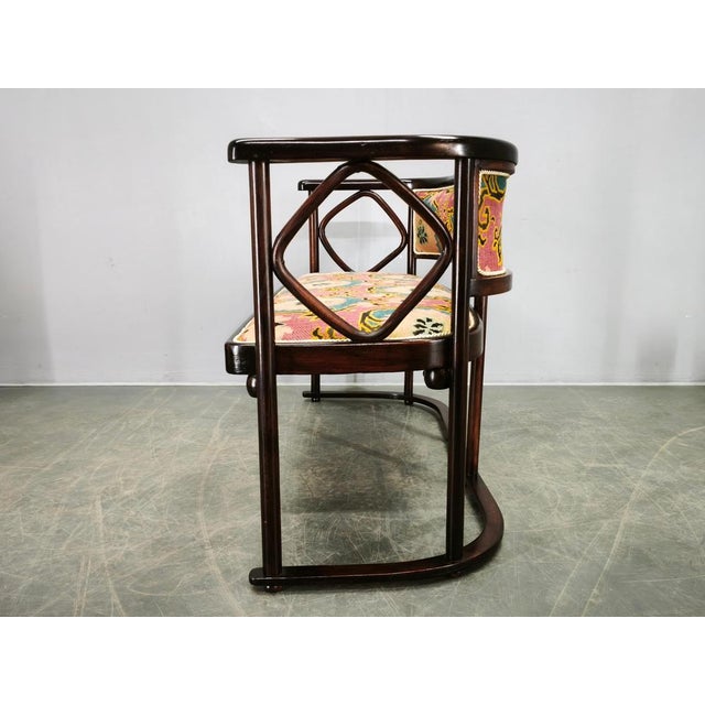 Art Nouveau Bat Sofa by Josef Hoffmann, 1930s For Sale - Image 11 of 15