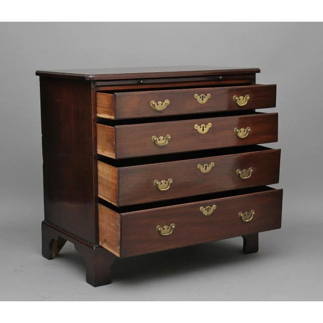 Mahogany Brushing Slide Chest, 1780s For Sale - Image 4 of 10