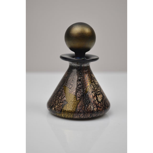 Vintage English Glass Perfume Bottle, 1970s For Sale - Image 6 of 9