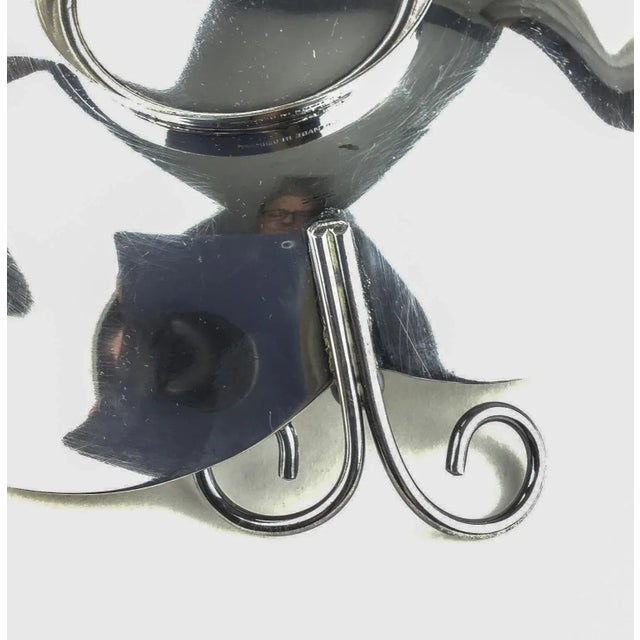 Metal Silver Hugo Grun Danish Trinket Dish For Sale - Image 7 of 11