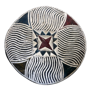 Vintage African Bamileke Tribe Shield Cameroon 20 " D