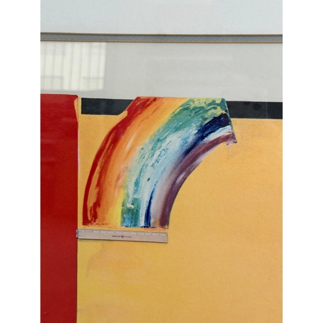 Glass Jasper John’s, Untitled 1964-‘65, Vintage Framed Print For Sale - Image 7 of 13
