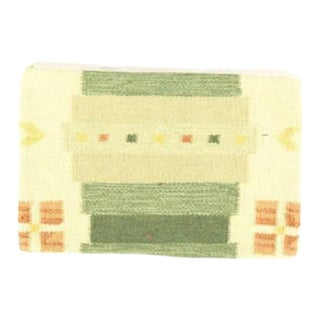 Vintage Hand Knotted Pillow For Sale