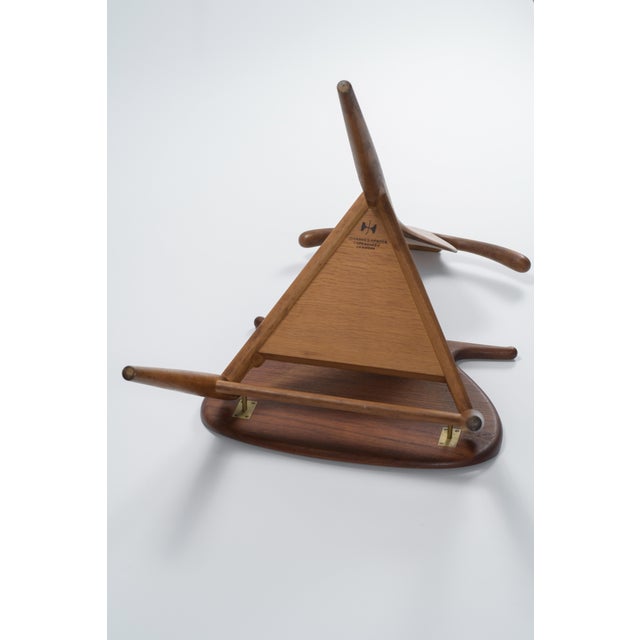 Wood Hans J. Wegner Valet Chair, Oak & Teak, Mid-Century Modern, 1953 For Sale - Image 7 of 11