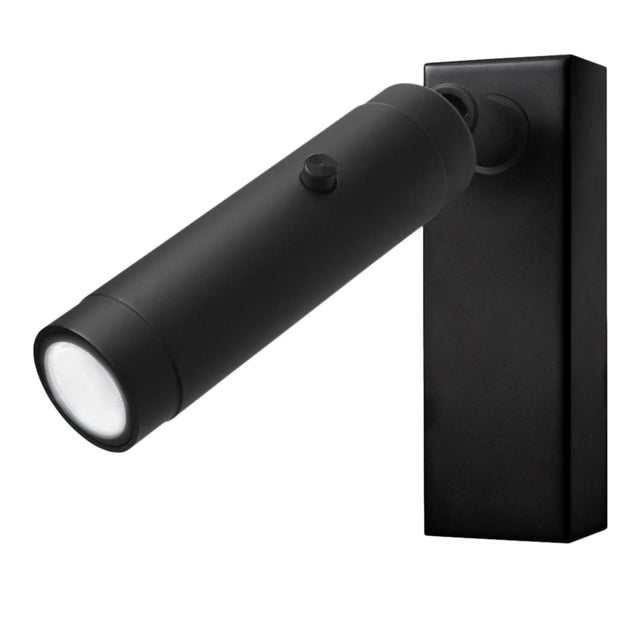 Contemporary Contemporary Satin Black Led Focus Reading Light For Sale - Image 3 of 3