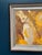 Mid-Century Modern Yellow Composition, 1960s, Oil Painting on Panel, Framed For Sale - Image 3 of 13
