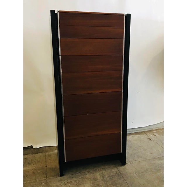 Robert Baron Glenn of California Rosewood Lingerie Narrow Tall Dresser 1970s For Sale - Image 10 of 11