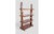 Rustic Ethnic Teak Wood Bookshelf with Raw Finish For Sale - Image 3 of 9