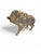 Metal Mid-Century Modern Spanish Bronze Wild Boar Sculpture, 1950s For Sale - Image 7 of 9