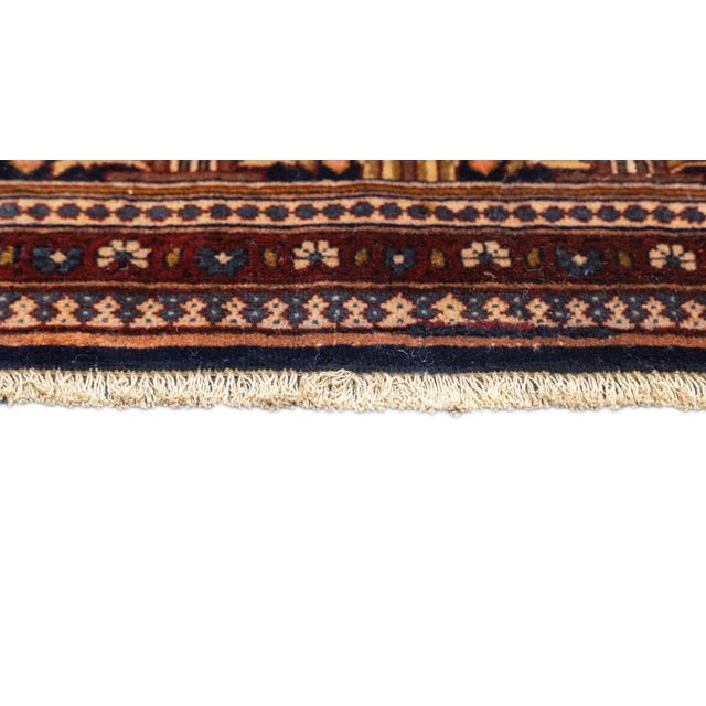 Antique Persian Dabir Kashan Manchester Rug 5' x 6'11'' For Sale - Image 12 of 12