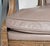 Tan 1960s Set of Four Louis XVI-Style Painted Fauteuils in Pale Leather With Nailhead Trim — Architectural Neoclassical Seating For Sale - Image 8 of 10