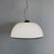 Italian Modern White and Black Acrylic Glass Ceiling Light from Guzzini, 1970s For Sale - Image 3 of 17