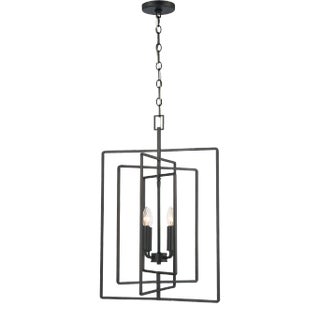 Dalton 4-Light Geometric Pendant For Sale