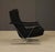 Milo Baughman Vintage Mid-Century Milo Baughman Style Chrome Lounge Chair With Black Bouclé, 1970s For Sale - Image 4 of 18