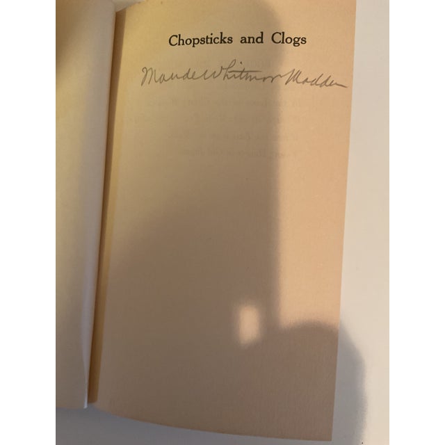 Early 20th Century First Edition Signed Copy of Chopsticks and Clogs by the Author For Sale - Image 5 of 10