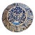Mid 19th Century Spanish Ceramic Fajalauza Bowl From Granada For Sale