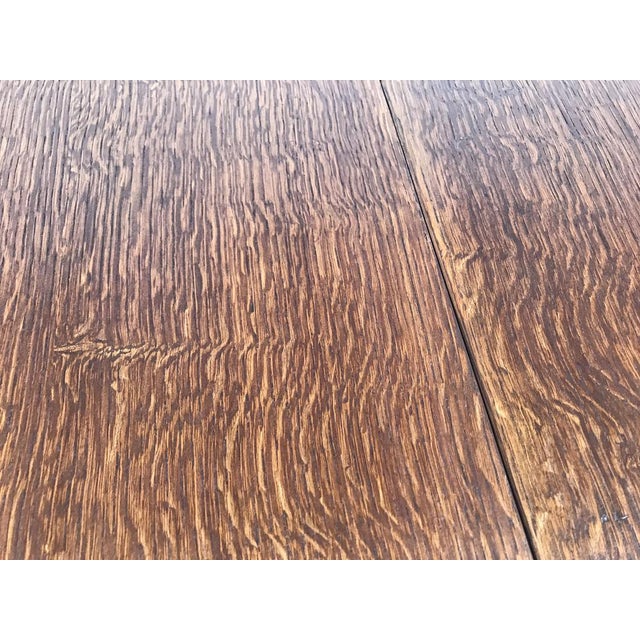 Vintage Scandinavian Clapboard Table, 1950s For Sale - Image 9 of 18