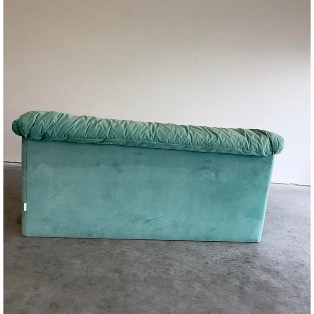 Postmod Ekornes Seafoam Sofa For Sale - Image 9 of 12