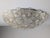 Floral Ceiling Lamp in Murano Glass with Gold Powder Barovier & Toso, 1960s For Sale - Image 9 of 13
