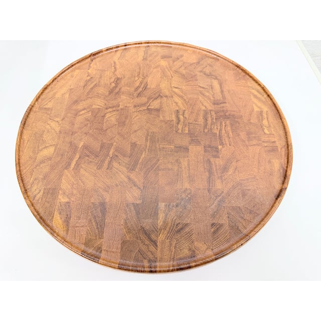 Teakwood Turntable by Digsmed, Denmark, 1960s For Sale - Image 4 of 8