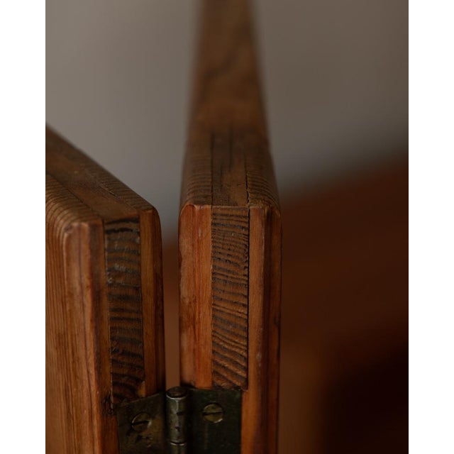 Wood Vintage Wooden Room Divider or Folding Screen in Lattice Weave, 1970s For Sale - Image 7 of 16