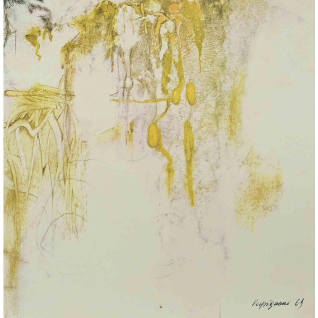 Portrait is a phototype print reproducing drawing by Renzo Vespignani of the 1960s Signed on the plate lower right. The...