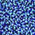 Contemporary Gordon Sizelove "Night Sky" Acrylic on Canvas, Abstract Pointillist Painting in Cobalt Blue, Bay Area California Art, Original 18 X 24 Inches, 2026 For Sale - Image 3 of 6