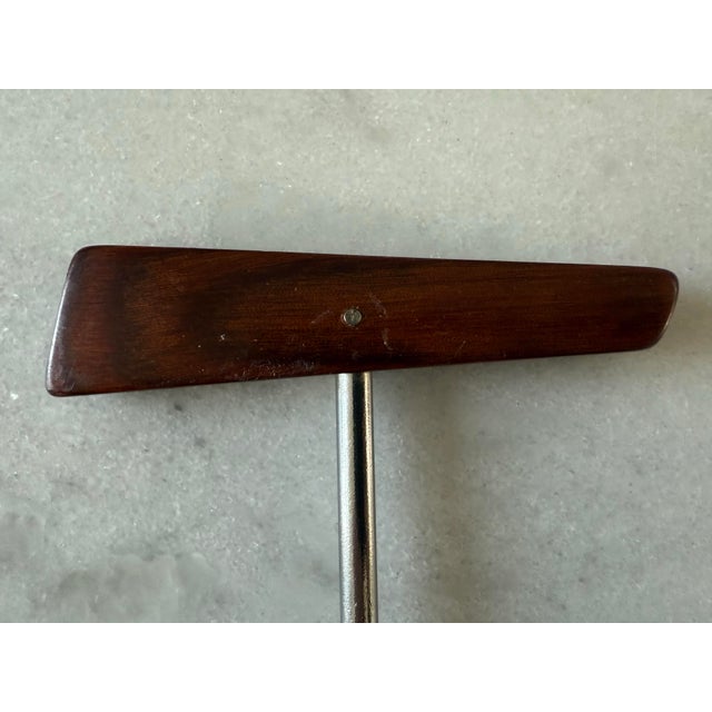 Mid 20th Century Mid Century Modern Rosewood Corkscrew Wine Bottle Opener For Sale - Image 5 of 6