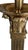 1991 Neoclassical Solid Brass & Black Marble Column Table Lamp by Chapman W/ Frederick Cooper Paisley Damask Shade - 35" For Sale In Chicago - Image 6 of 17