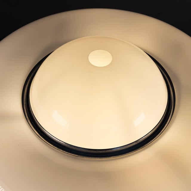 Space Age White Brumbury Table Lamp from Guzzini, 1970s For Sale - Image 6 of 16