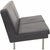 Hans wegner ap35 2.seater sofa upholstered in black leather and with steel legs. The sofa is from the 1970s and appears in...