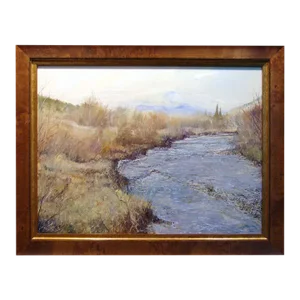 Dave Iles Trout Creek Original Painting on Canvas Hand Signed