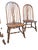 Vintage Solid Oak Bow-Back Windsor Dining Chairs - Set of 6 For Sale - Image 17 of 18