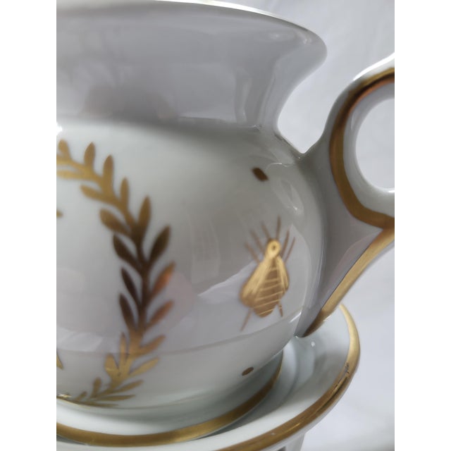 Traditional Antique 19th Century Napoleonic Porcelain Teapot, Paris, France For Sale - Image 3 of 8