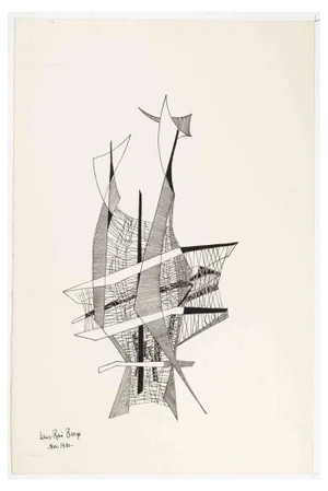 Louis-René Berge, Sans Titre, 1960s, Etching and Aquatint