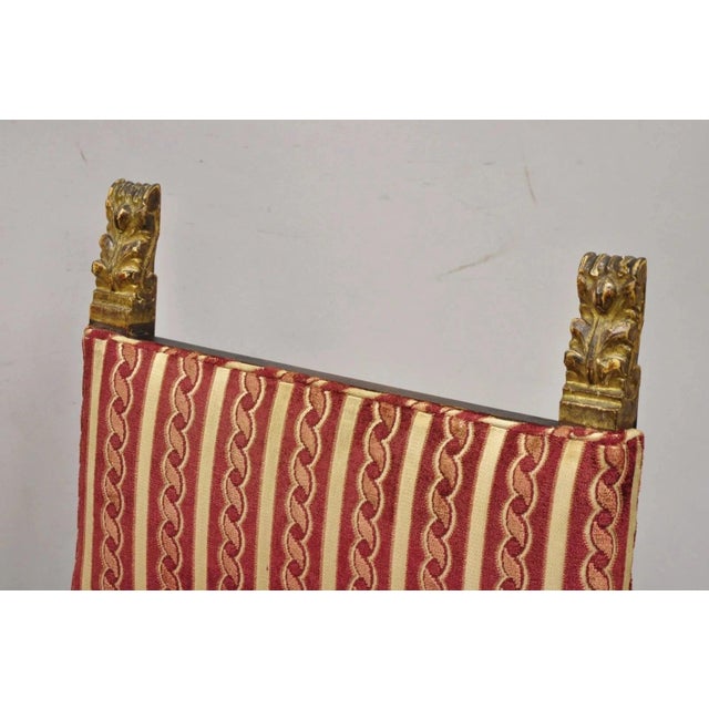 Antique Small Jacobean Style Turn Carved Walnut Accent Side Chairs - A Pair For Sale - Image 4 of 13