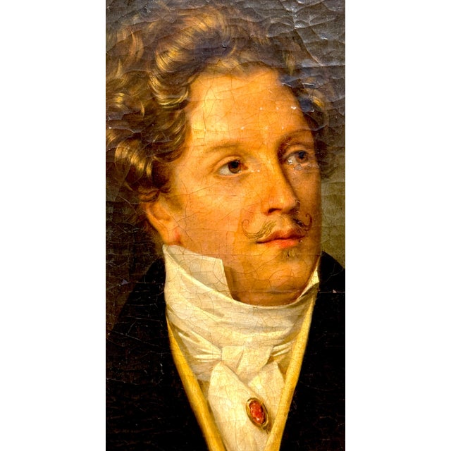 Empire Period Portrait of the Comte Gustave de Galard (1779–1841) For Sale - Image 13 of 18