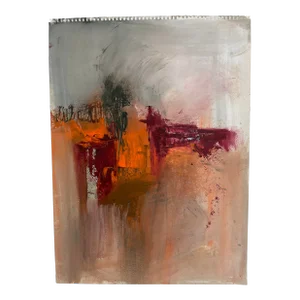 Color Study Untitled #9 Abstract Acrylic Painting by Stephanie Visser
