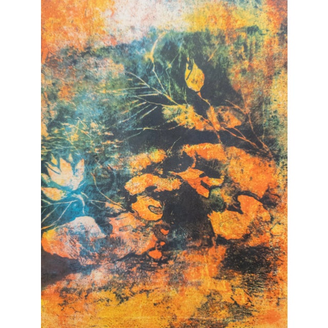 Mid-Century Modern Abstract Lithograph Print by Hoi Lebadang For Sale - Image 9 of 11