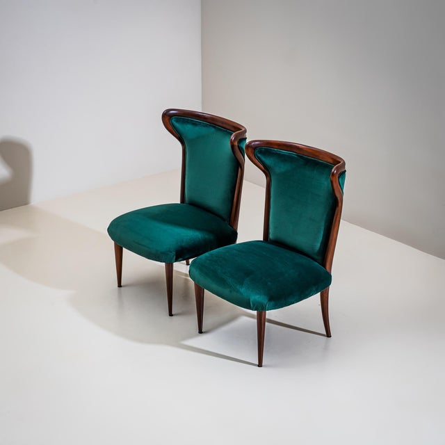Pair of Lounge Chairs, Italy, 1950s For Sale - Image 14 of 18