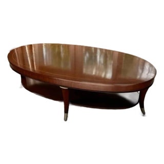 Thomasville Bogart Collection Mahogany Coffee Table -- Excellent Condition For Sale