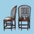 Late 20th Century Pair of Brighton Style High-Back Chairs For Sale - Image 5 of 5