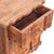 2020s Roasted Almond Mango Wood Bedside Table For Sale - Image 5 of 8