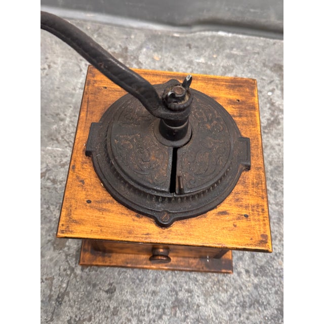 Late 19th Century Arcade Imperial Coffee Grinder, Antique For Sale - Image 5 of 12