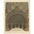 A large chromolithograph of the main portal of the Basilica of San Marco in Venice, Italy, originating from Ferdinando...