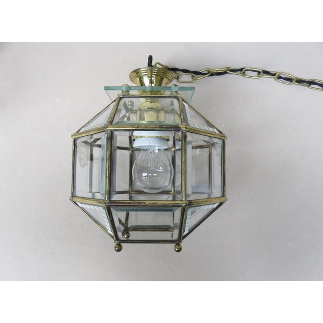 Art Nouveau Octagon Ceiling Light in the style of Adolf Loos For Sale - Image 9 of 18